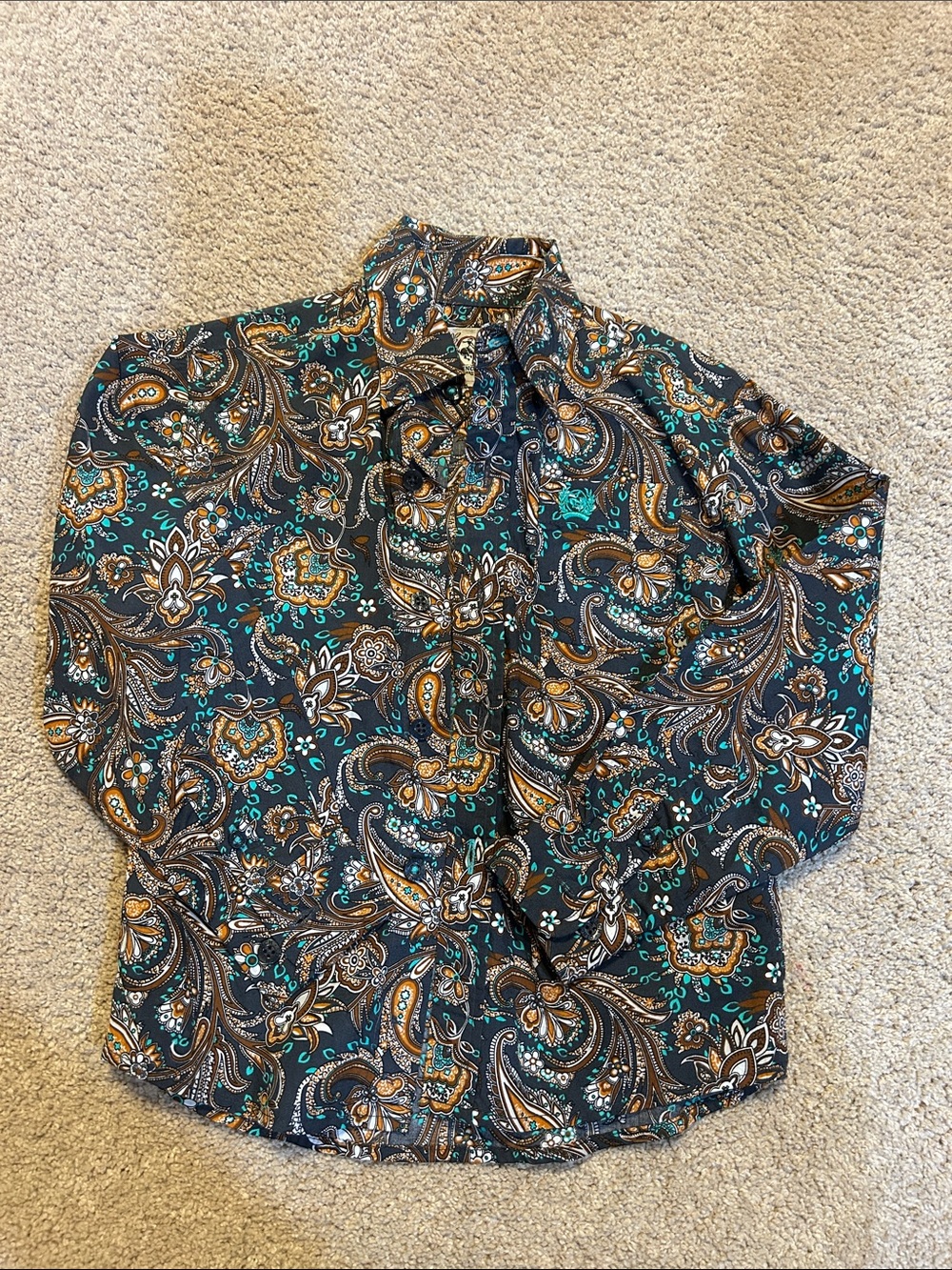 Toddler Cinch Button Up